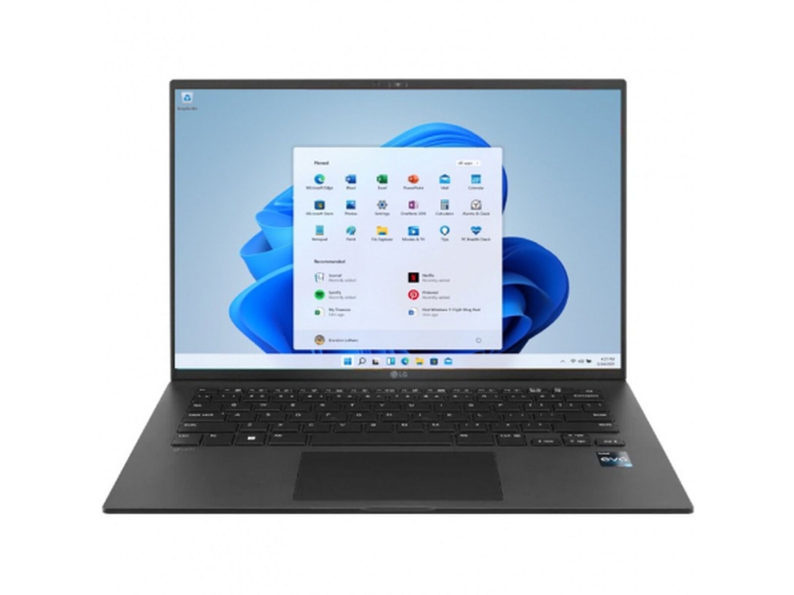 Laptop LG 14Z90S-G.AD78B (Negro - 1 TB SSD - 14" - 32 GB RAM - Qwerty US - Intel)