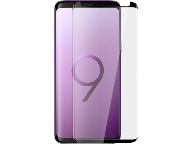 Protector de Cristal Templado AKASHI Samsung Galaxy S9 Negro