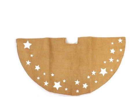 Faldas árbol de Navidad Base de árboles para Fiesta de año Nuevo Vacaciones en casa decoración 90cm Estrella
