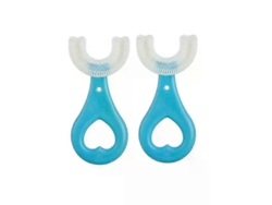Cepillo de dientes de silicona suave en forma de U de 360 grados para bebés y niños - Salud y cuidado del bebé y del niño - GOKOCO