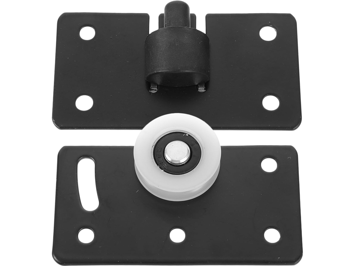 Polea De Puerta Corredera De 2 Piezas, Rodillo De Metal Para Armario, Rueda Para Muebles
