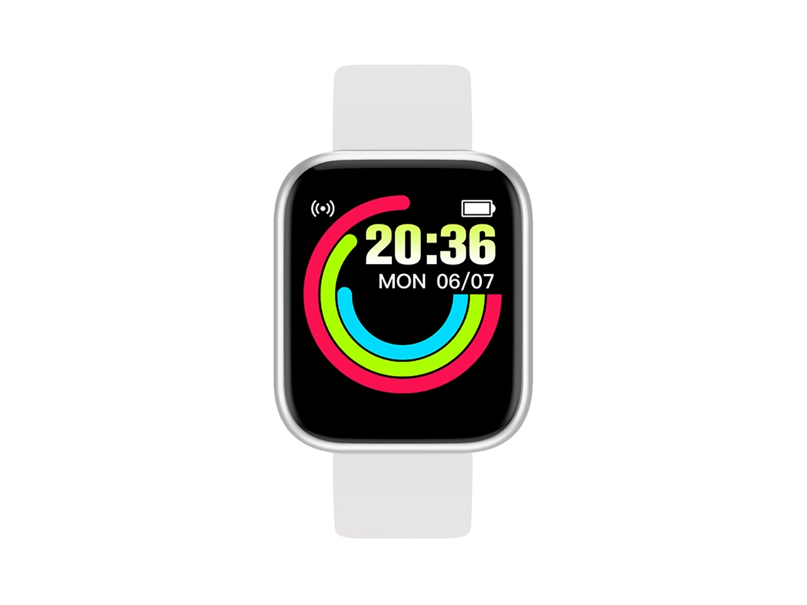 Pulsera Deportiva Inteligente Pantalla Ips De 1.44" Monitor De Ritmo Cardíaco Y Presión Arterial Impermeable Bluetooth 4.0 Android Ios