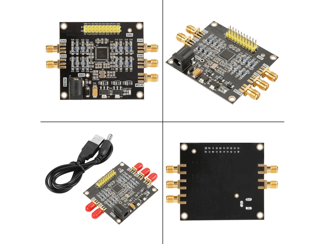 Omni-generador De Señales Rf De 4 Canales Módulo Dds Ad9959 Fuente De Señal