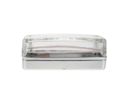 Casquillo Metálico Con Cristal Antivaho Para Campanas Extractoras Profesionales, Soporte De Aluminio.