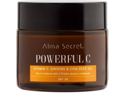 Crema Powerful C Antiedad Iluminadora - Vitamina C, Ginseng & Chía - Spf 30 - 50 Ml