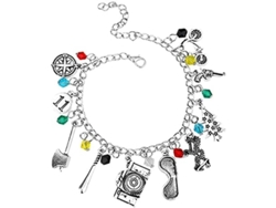 Pulsera Con Dije De Stranger Things Inspirada En El Cosplay, Joyería De Alta Calidad, Ajustable, Regalo Perfecto.