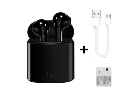 Auriculares Bluetooth True Wireless SLOWMOOSE (Negro con estuche de carga)