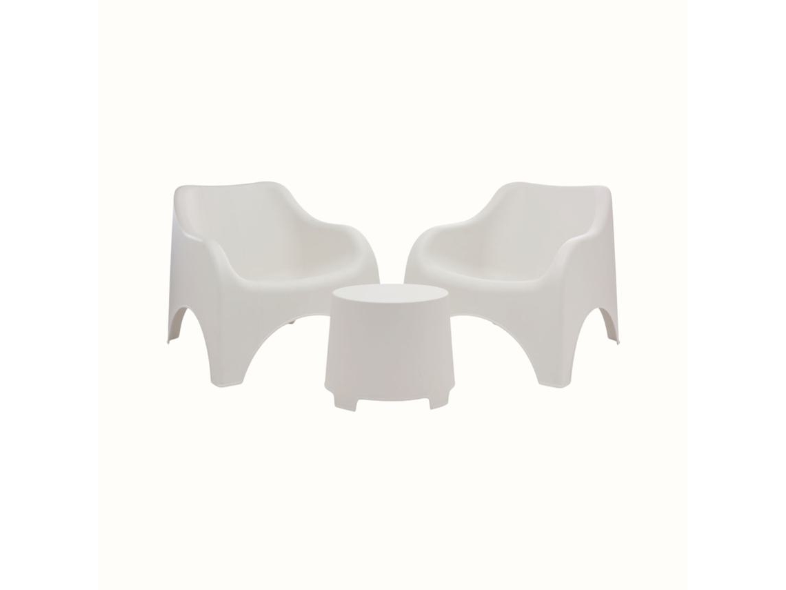 Conjunto de Jardín IPAE Cloud Blanco