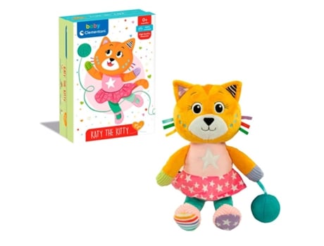 Peluche Interactivo CLEMENTONI Katy La Gatita (Edad Mínima Recomendada: 0 meses)