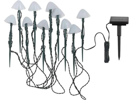 Iluminación Decorativa LUMI JARDIN (Blanco - Plástico - 3.8m)