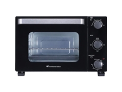 Mini horno eléctrico negro 22L - 1300W CONTINENTAL EDISON
