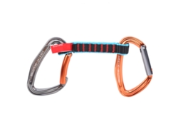Amarração Rápida De Escalada Ao Ar Livre Com Correia Plana De Nylon E Carabina Resistente 22kn
