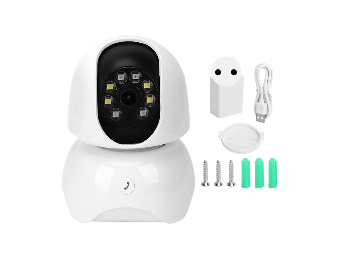 2026-cámara De Seguridad Wifi Inteligente Para El Hogar Con Visión Nocturna Y Hd Inalámbrica