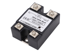 Módulo SSR de relé de estado sólido de CC a CA, 25 A, 24-480 VCA, ignífugo y antivibración.