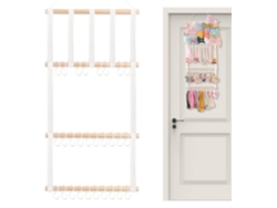 Organizador de gomas para el pelo, organizador de accesorios para el pelo, soporte para collares con calibre 30 Gokoco