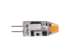 Bombilla LED 2026 G4 2W 300lm Base bipin No regulable para lámpara de araña AC/DC 12V Blanco cálido 2700K 3100K