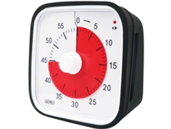 Ferramenta Time Manager Kids Timer de Contagem Regressiva Visual Preto Sala Aula Grande para Crianças e Adultos Relógio D 