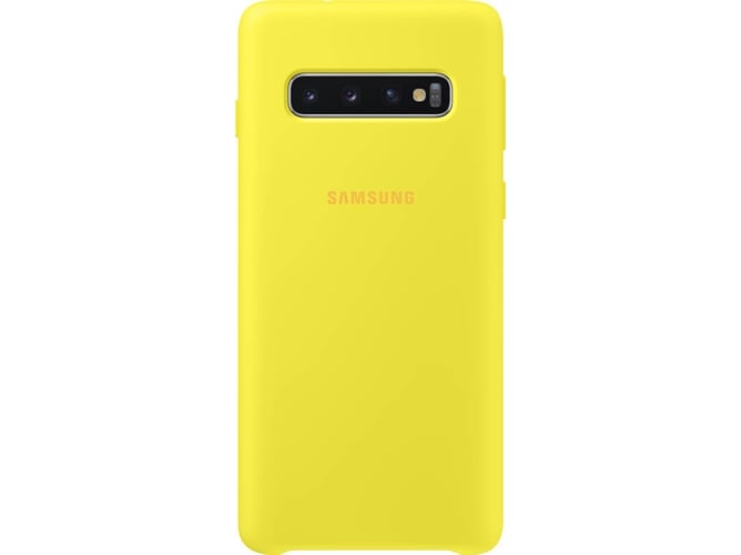 Carcasa SAMSUNG Galaxy S10 Silicona Amarillo