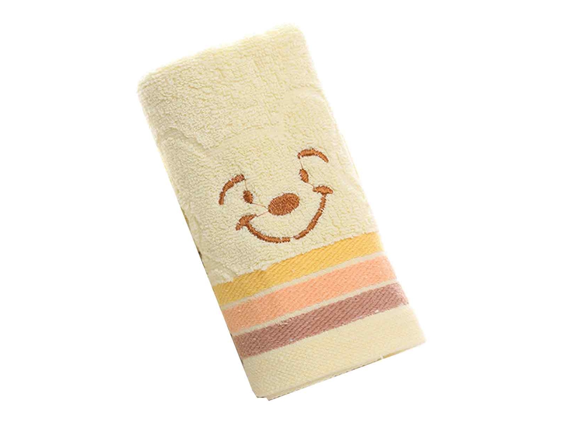 Toalla de Manos Kofihety Cuadros Absorbente Ideal Algodón Amarillo (20x18x6cm)