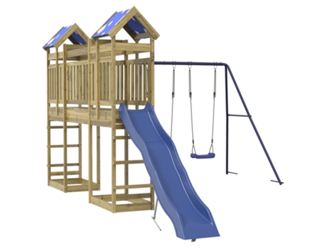 Parque infantil de exterior VIDAXL madera de pino impregnada
