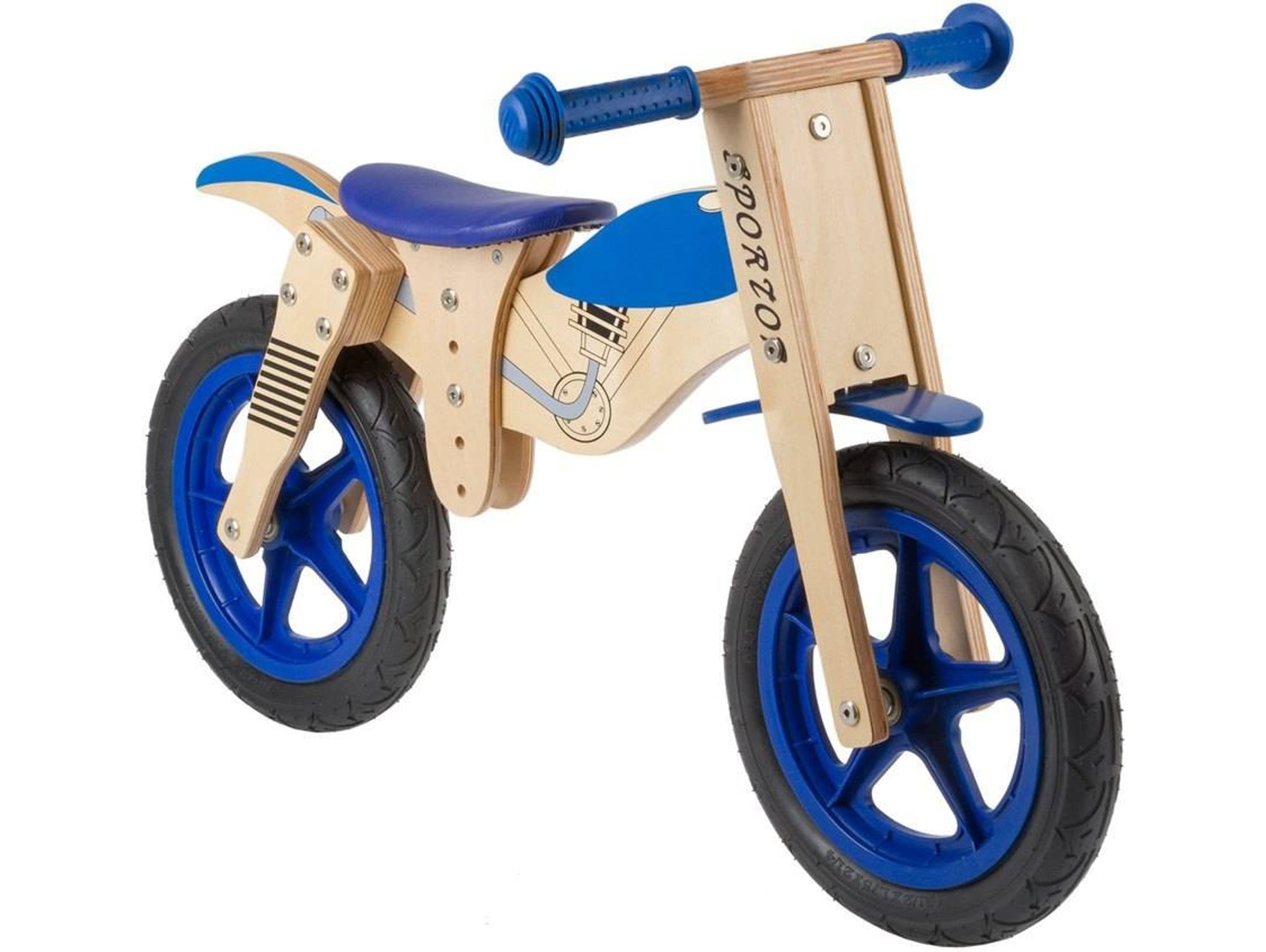 Bicicleta Infantiles ANLEN Motorcycle (Talla: 24 Meses-4 Años - Beige)