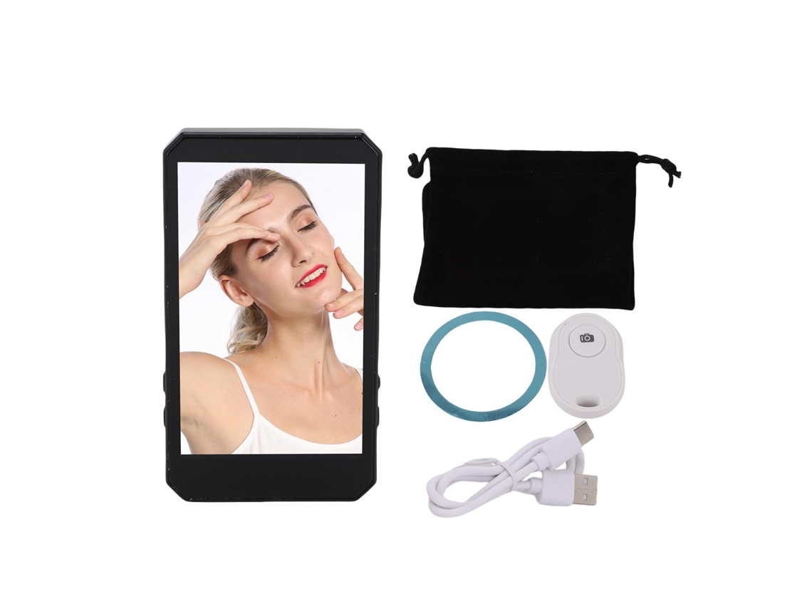 Cámara Trasera Magnética Inalámbrica De 3.97 Pulgadas Para Teléfono, Pantalla De Vlog Y Selfie Con Control Remoto