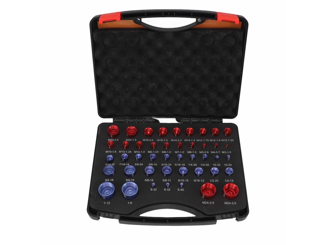 Kit de 44 calibres de rosca para tuercas y tornillos CHABERLU