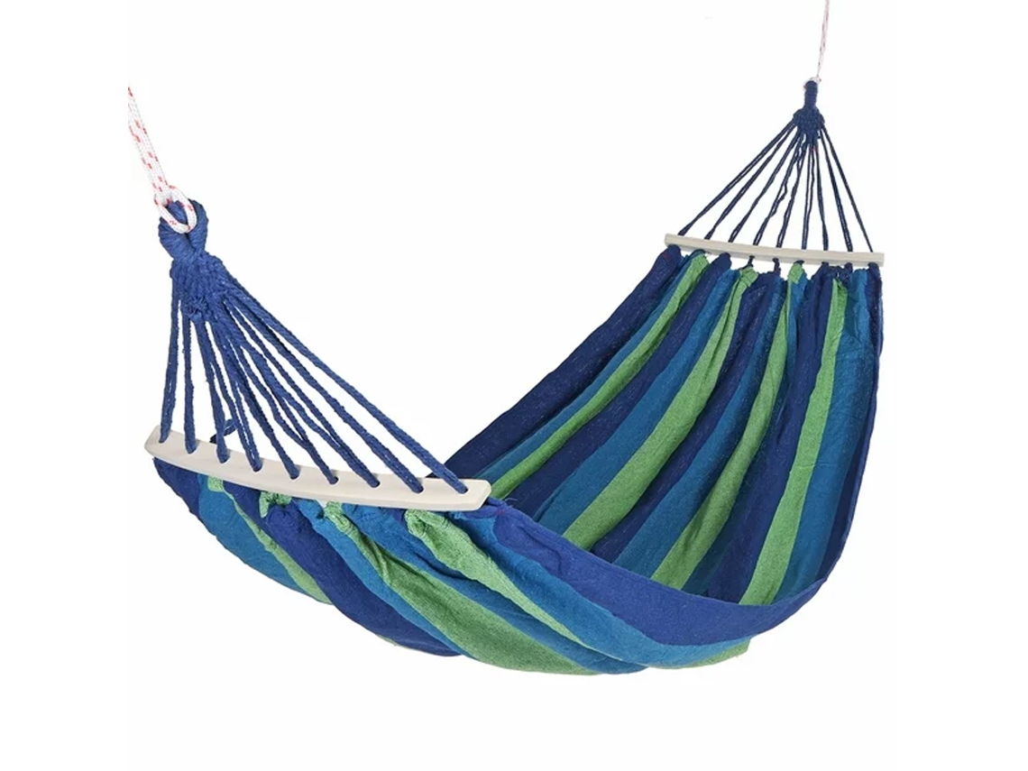 Columpio cama de cuerda para jardín exterior e interior, asiento de viaje