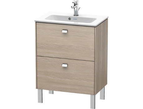 Mueble bajo encimera DURAVIT Brioso Compact 62,0 x 38,9 cm 2 extraíbles incl. hueco para sifón y delantal para lavabo ME by Starck 234263