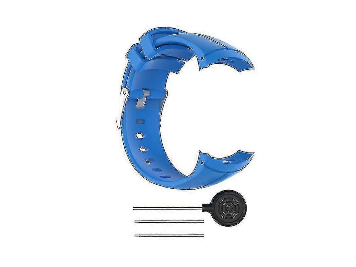Correa de repuesto de silicona para reloj inteligente Suunto Spartan. Ultraduradera y resistente a arañazos. Ly Ebike.