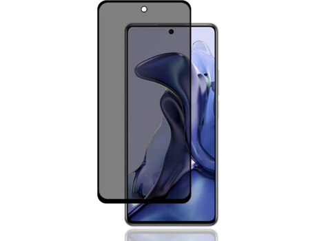 Protector Cristal Templado Xiaomi 11T Pro Anti-Spy (Negro)