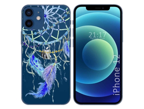 Carcasa iPhone 12 / 12 Pro (6.1) TUMUNDOSMARTPHONE Dibujos Transparente Multicolor