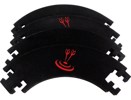 Anillo para Dardos de 4 Piezas KARELLA (Negro)