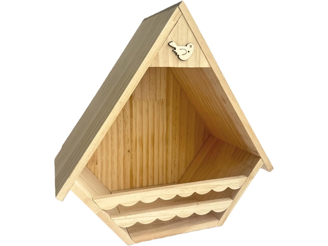 Nido Exterior, Caseta De Madera Para Nidos De Trogloditas Nido Para Patio Y Jardín Para Gorriones, Golondrinas,