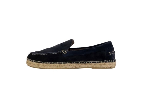 Zapatos de Hombre NATURAL WORLD Mocassim Marinha Piel Azul (43)
