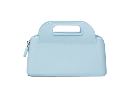 Bolsa De Cosméticos De Silicona Portátil, Monedero De Silicona, Azul ZMDECQNA