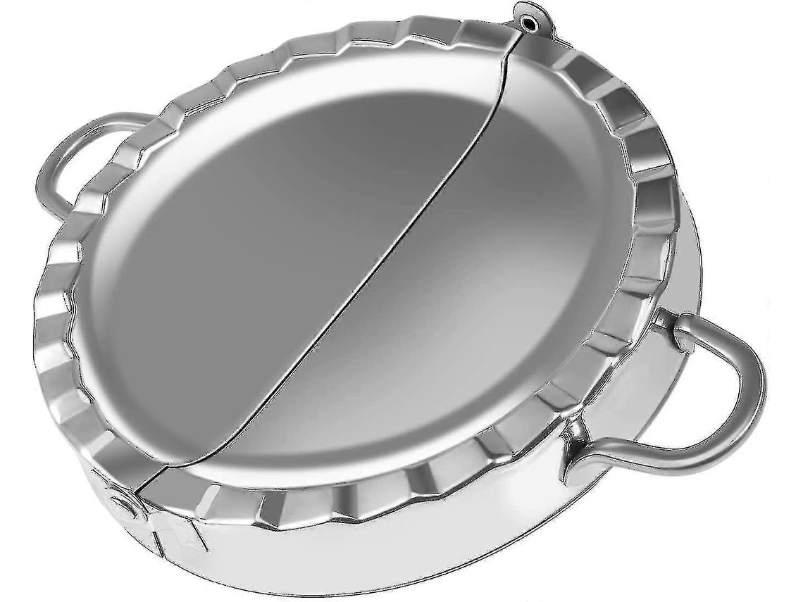 Máquina grande para hacer empanadas de acero inoxidable de 6 pulgadas.