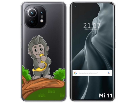 Carcasa Xiaomi Mi 11 5G TUMUNDOSMARTPHONE Dibujos Transparente Multicolor
