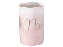 KOFIHETY Taza de Cerámica para Cepillo de Dientes, Pasta, Bolígrafos y Pinceles de Maquillaje Soporte, para Navidad y Cumpleaños