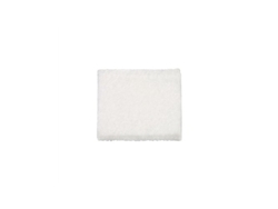 Blister 1 Cuadrado De Fieltro Adhesivo. Blanco 100x100mm Amigo
