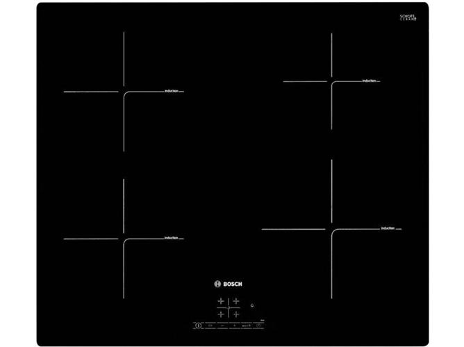 Placa Flex de Inducción BOSCH PIE611BB1E (Eléctrica - 59.2 cm - Negro)
