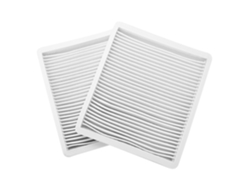 2 filtros HEPA para aspiradora Samsung SC4300 SC4470, color blanco