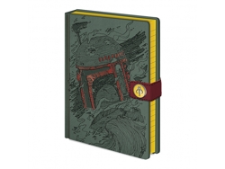 Cuarderno STAR WARS Boba Fett Art (A5)