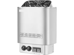 Calentador De Sauna Mini Spa De Vapor Seco Con Controlador Interior Sab De 9 Kw Y Acero Inoxidable