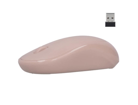 HURRISE Y6 Ratón de ordenador 2 4Ghz Ratón fotoeléctrico ultrafino de ahorro de energía Accesorio de ordenador Rosa
