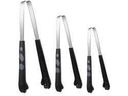 Cuisine Pince In Forme De Griffe De Chat 3 Pièces Acier Silicona Inoxidable Negro Para Cocina Y Barbacoa