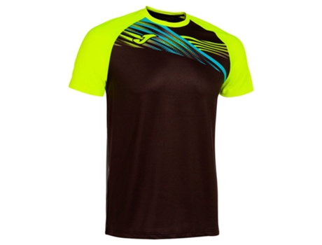 Camiseta de Hombre para Running JOMA Elite Negro (XL)