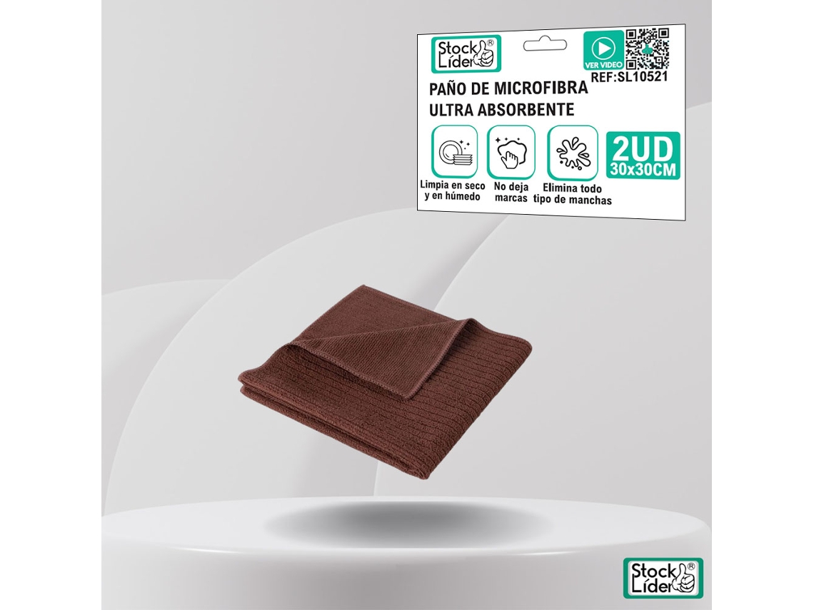 Paño De Microfibra Ultra Absorbente 2 Pcs Multi4you