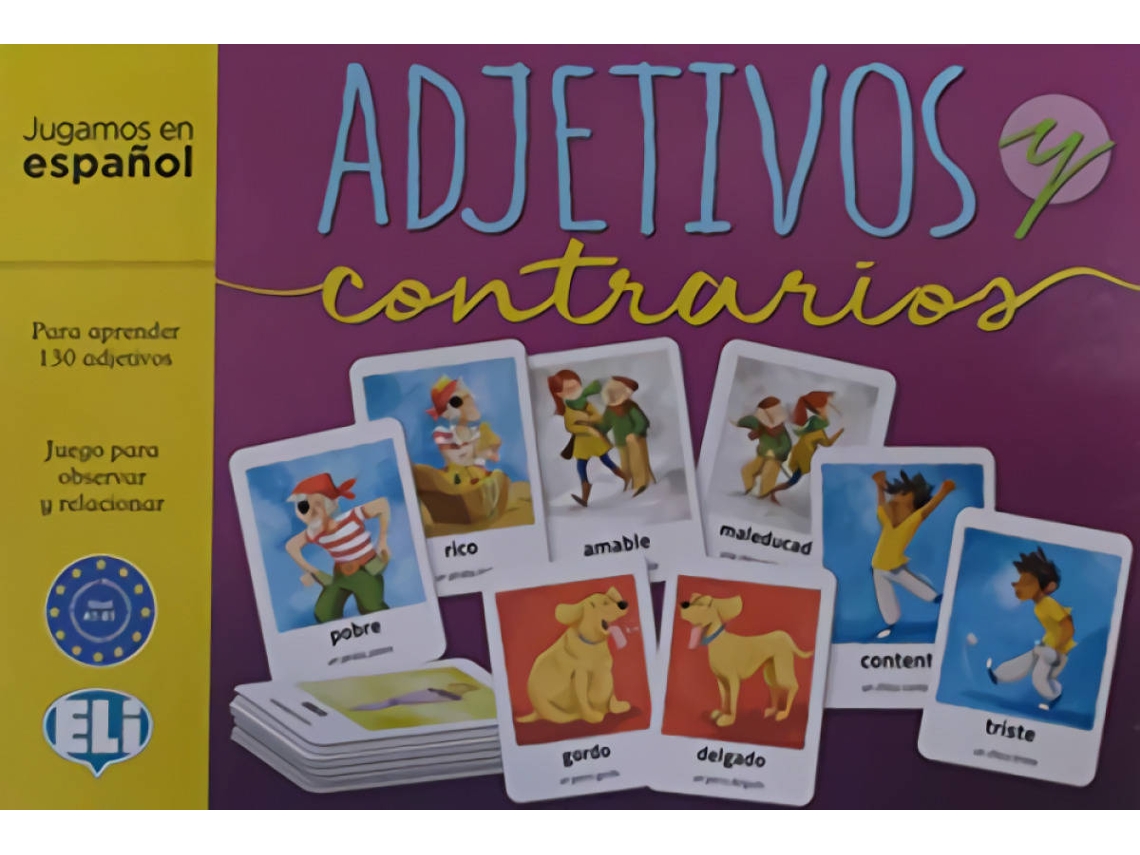 Libro Adjetivos Y Contrarios (Español)