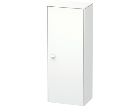 Armario semi-alto DURAVIT Brioso Individual 1 puerta con bisagra a la derecha 1 estante de madera 2 estantes de vidrio altura mín. 91,1 cm - má
